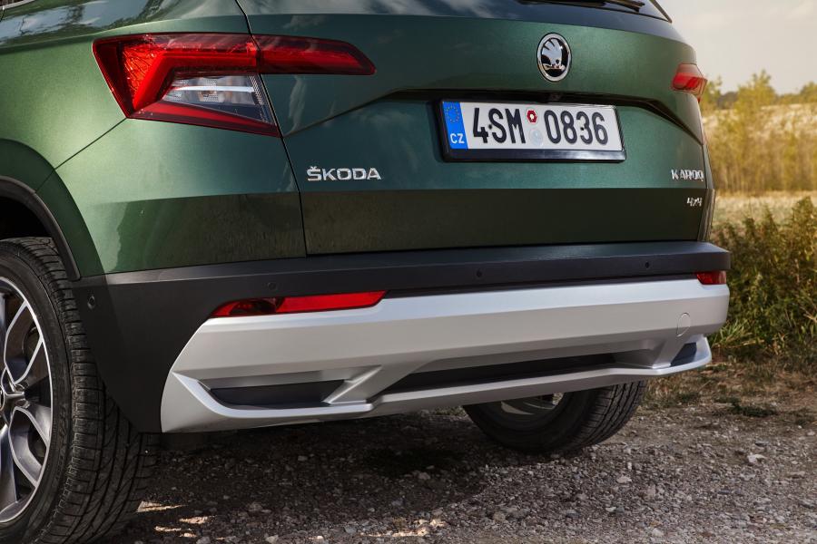Детали экстерьера Skoda Karoq 4x4 Scout 2018 года  (WW) (фото 9 из 46)